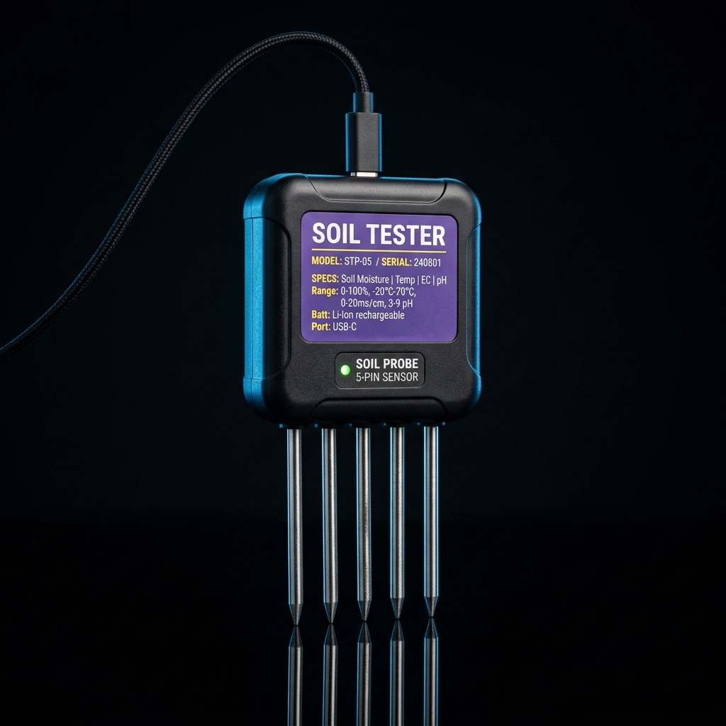 Sonda portatil INSECE para analisis de suelo